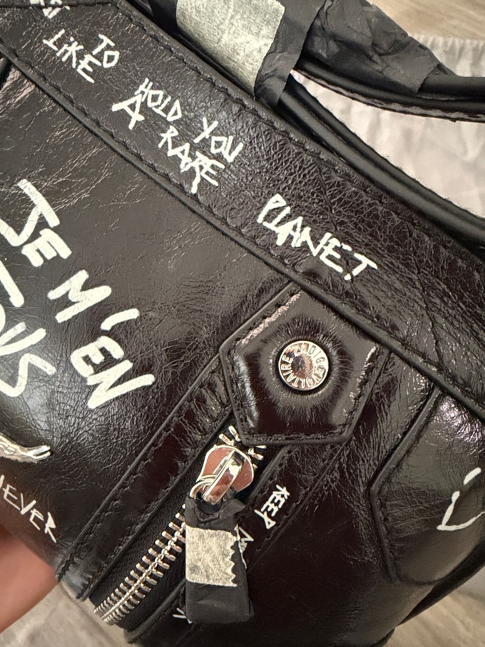 Authentic Zadig & Voltaire Sunny Moody Bag - Picture 11 of 11